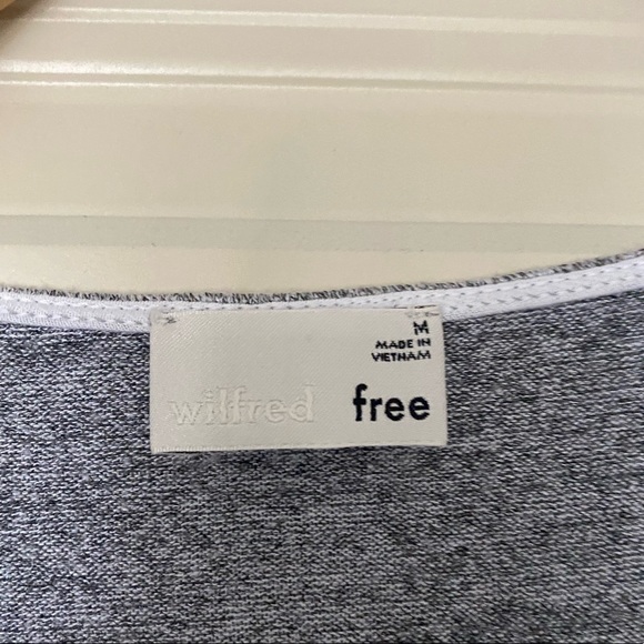 Wilfred Free / Aritzia along Sleeve loose Grey Dress - Like New - with Pockets! - Picture 2 of 4